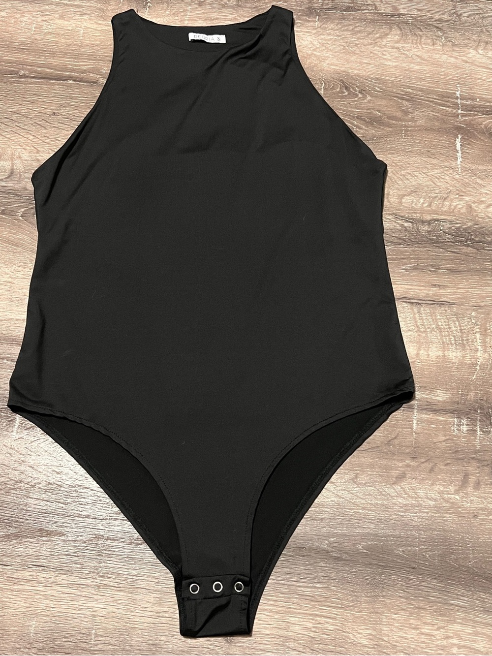 ReoRia Black Bodysuit